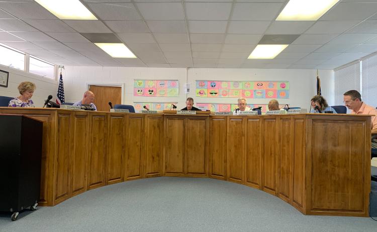 The Elbert County Board of Education approved a slight rollback millage increase Thursday in a called meeting. (Photo by Scoggins)