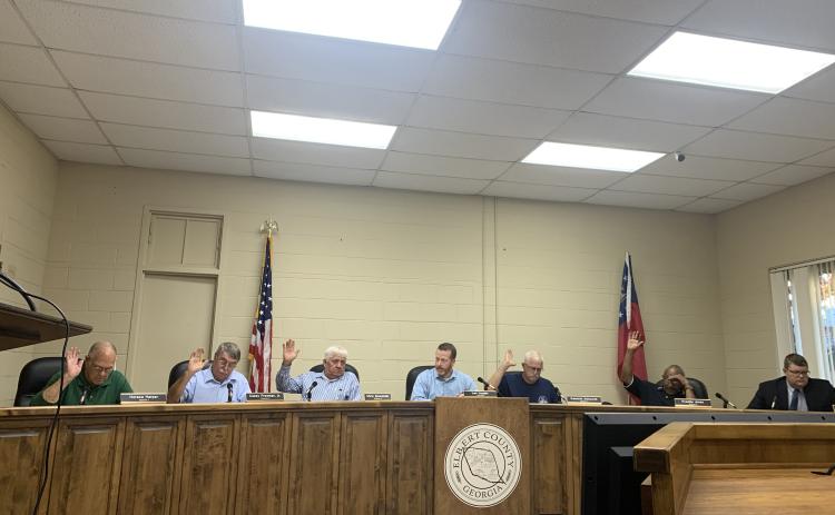 The BOC unanimously approved to join other counties in a request to the FCC.