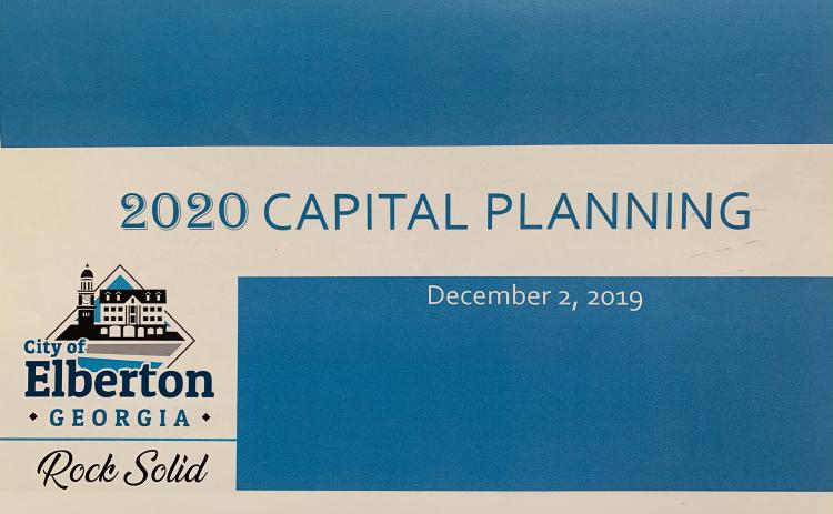 City Manager Lanier Dunn provided the council with a list of projects the city plans to start in 2020.