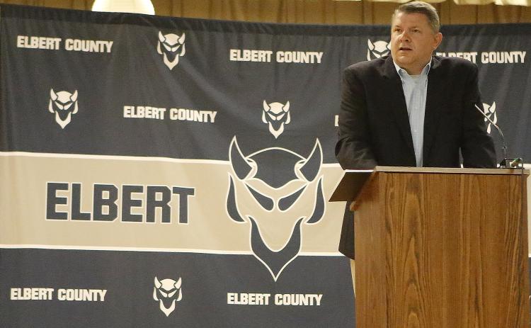 Elbert County Comprehensive High School AD Brian Turner says there is a fine line to walk when it comes to Georgia High School Association compliance. (Photo by Cary Best)