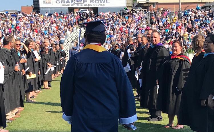 File photo from 2019 graduation