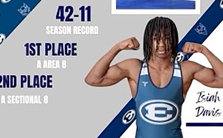 Junior Mat Devils Carter Fleming and Isaiah Davis finished fourth and fifth in the state during the GHSA state tournament Feb. 17.