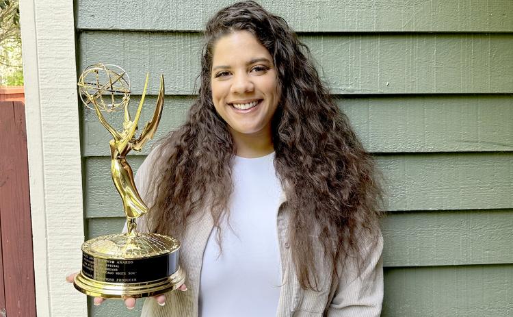 Elbert County native Emily McLanahan won a coveted 2022 Emmy Award in the Oustanding Live Special category for her work with FOX Sports in 2021.