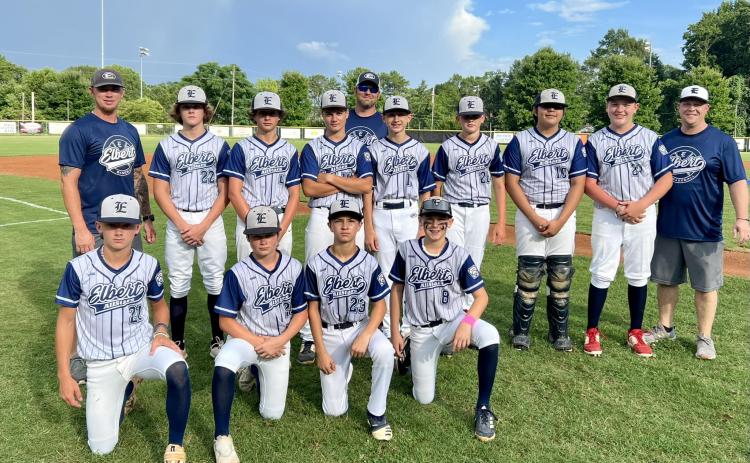 The ECLL Junior League baseball team includes Eli Alexander, Ky Alford, Matthew Coker, Brock Dye, Carson Eaves, Eli Evans, Brayden Lyons, Carlos Martinez, Harrison Ray, Owen Robertson, Dakota Toole, Mitchell Wheeler and Head Coach Adam Toole.