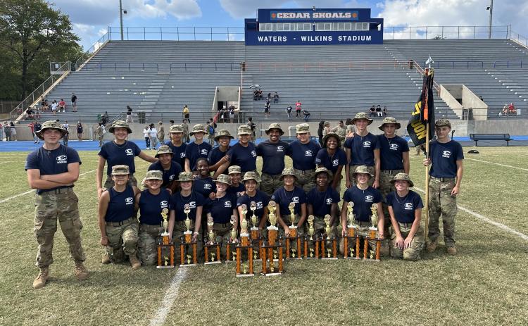 The Elbert County Raiders  mixed team and female team brought home a first and second place finish, respectively, from the Classic City Raider Competition Sept. 30. (Photos by Scott Harpold)
