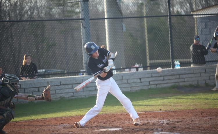 Cam Bryant led the Diamond Devils in hits over the three-game series against Rabun County. (File photo by Wells)