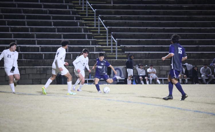 Pablo Medellin and Daniel Ezqueda led the Devils in scoring last week as they accounted for nine goals over the last two games. The two Devil soccer players also lead the team in scoring this season as they have combined for a total of 33 goals this year. (File photo by Wells)