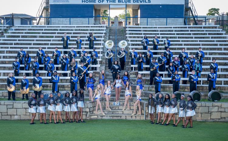 Blue Devil Marching Band (Photo submitted by Mercer Harris)