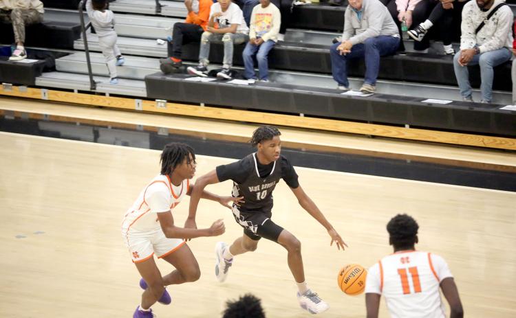 A.J. Brown led the Devils in scoring against Oglethorpe County after finishing with a career-high 33 points. (File photo by Wells)