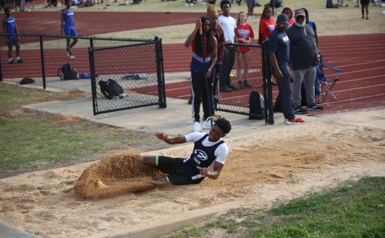 D.K. Winn competed for Elbert County at the GHSA A Division I state championships. (Photo by Bo Underwood)