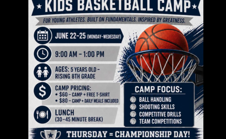  The Larry Owens Kids Basketball Camp is set to be held from June 22 to 25 in The Inferno.