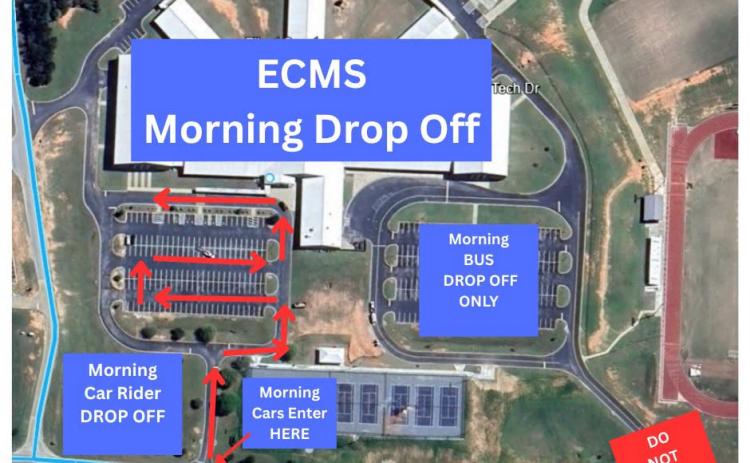 ECMS morning drop off