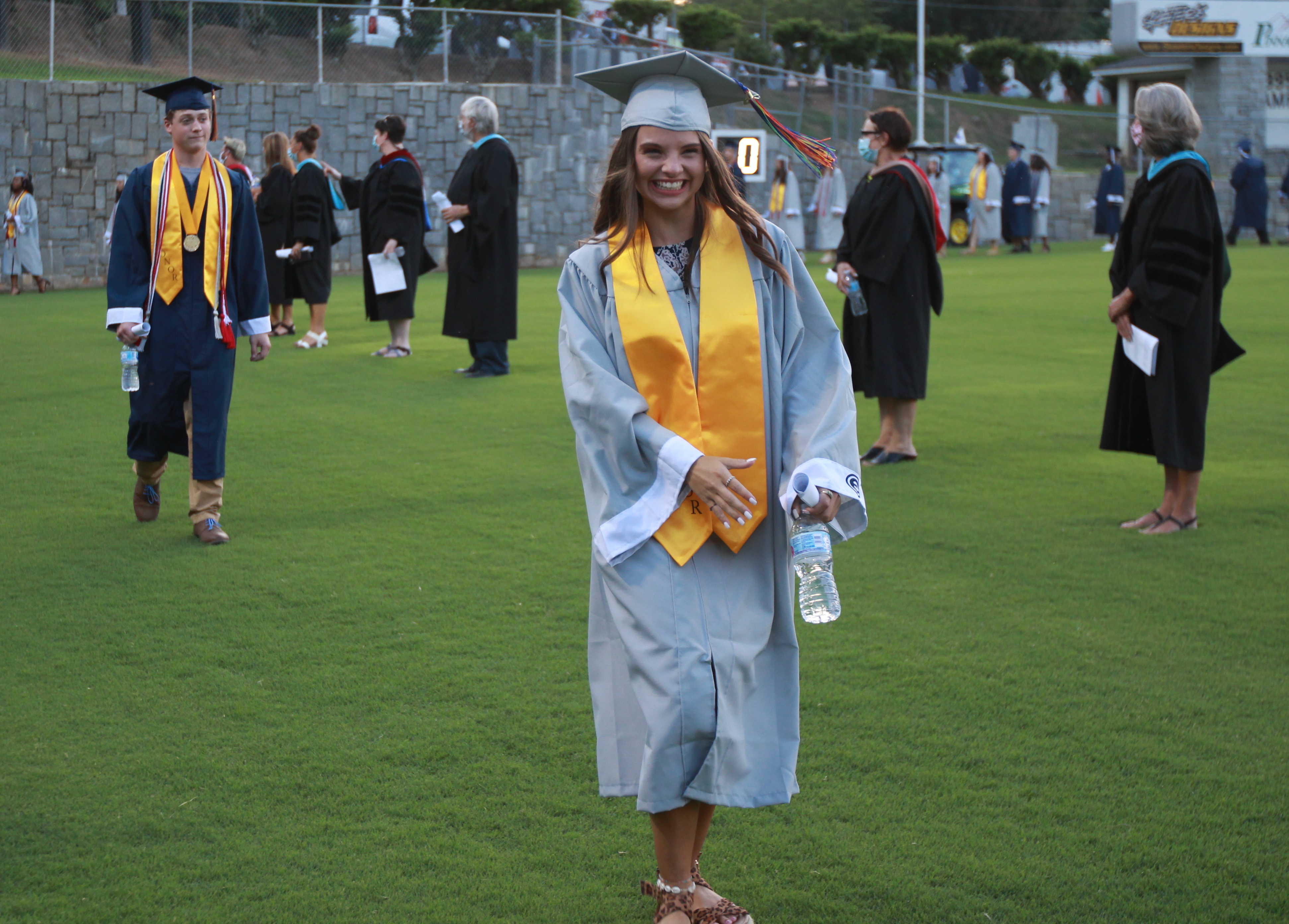 Graduating senior Madison Brown 