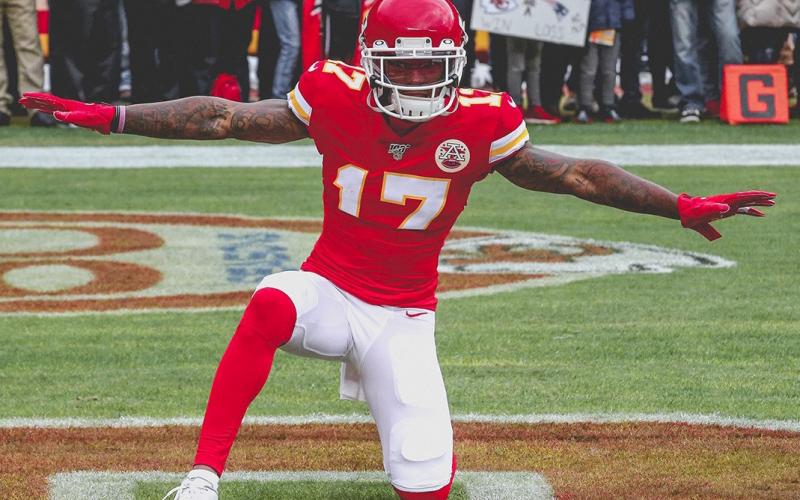 Mecole Hardman has a chance to earn a Super Bowl ring in his rookie season in the NFL. The Kansas City Chiefs take on the San Francisco 49ers Sunday in Super Bowl XIV. (Photo courtesy of the Kansas City Chiefs)