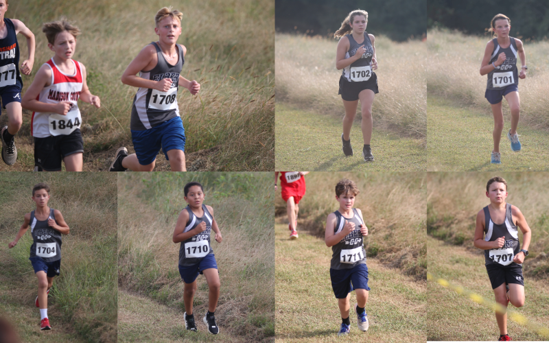 The Elbert County Running Rams competed in the NEGIAA Region Championship hosted by Franklin County Sept. 26. The Rams finished in seventh place at the meet while the Lady Rams had a runner in 23rd place and a runner in 55th place. (Photos by Wells)