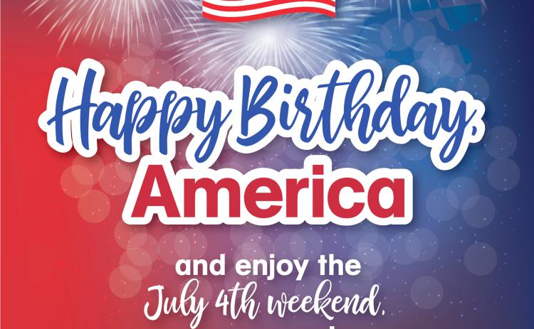 Happy Birthday America Graphic