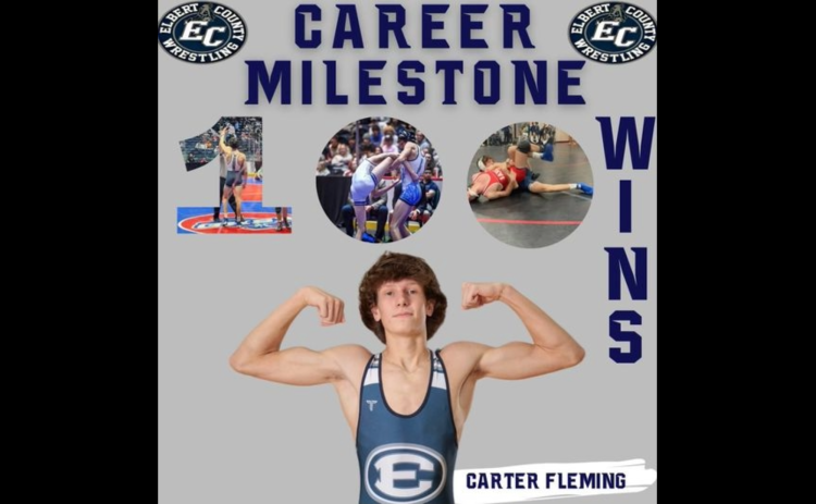 Carter Fleming recorded his 100th career win during the Panther Scramble Nov. 11. 