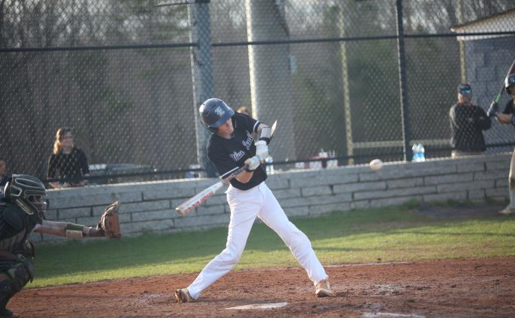 Cam Bryant led the Diamond Devils in hits over the three-game series against Rabun County. (File photo by Wells)